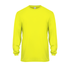 Badger Sport C2 L/S Tee, Sizes 2XL-4XL (510400-002208), Color 'Safety Yellow'